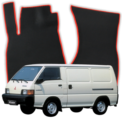 EVA autokoberce OMEVO pro Mitsubishi L300 2 gen Van 1986-1998