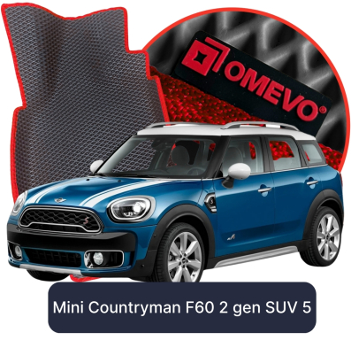 OMEVO 5D Pro Autokoberce do Mini Countryman F60 2. gen SUV 5 dveří (2017-2023)