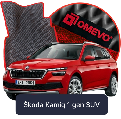 EVA Autokoberce OMEVO pro Skoda Kamiq 1 gen SUV (2019–2025)