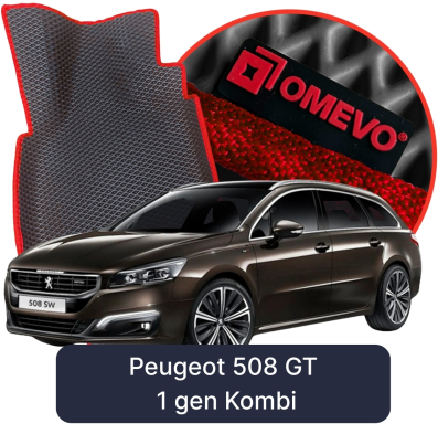 EVA Autokoberce OMEVO pro Peugeot 508 GT 1 gen Kombi (2010–2019)