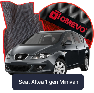 OMEVO 5D Pro Autokoberce do Seat Altea 1. gen Minivan (2004-2015)