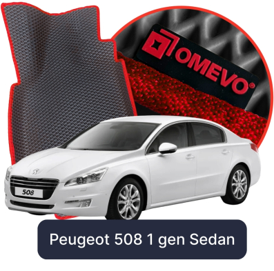 EVA autokoberce OMEVO pro Peugeot 508 1 gen Sedan (2010-2018)