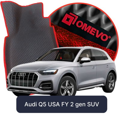 EVA autokoberce OMEVO pro Audi Q5 USA FY 5 gen SUV (2016-2024)