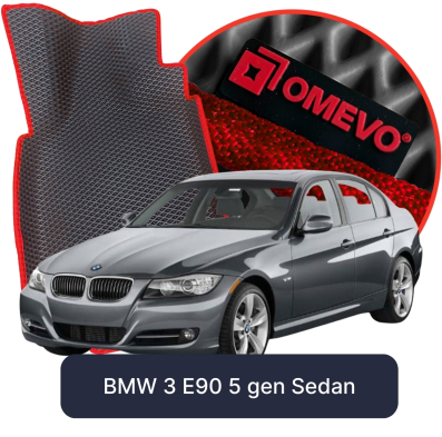 EVA autokoberce OMEVO pro BMW 3 E90 5 gen sedan (2004-2012)