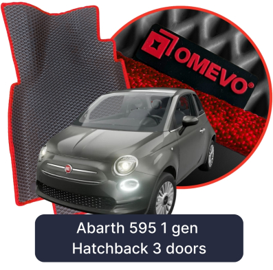 EVA Autokoberce OMEVO pro Abarth 595 1 gen Hatchback 3 dvere (2015–2024)