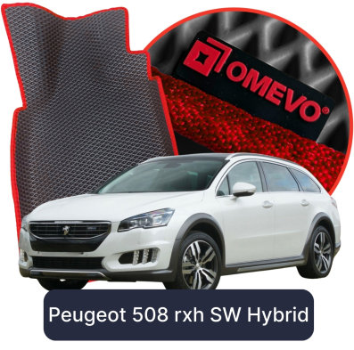 EVA autosedačky OMEVO pro Peugeot 508 RXH SW Hybrid 1. generace Kombi (2010-2018)