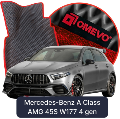 EVA autokoberce OMEVO pro Mercedes-Benz A třída AMG 45S W177 4 gen Hatchback 5 dveří 2019-2025