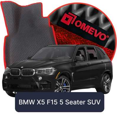 EVA Autokoberce OMEVO pro BMW X5 5-mistny F15 3 gen SUV (2013–2018)
