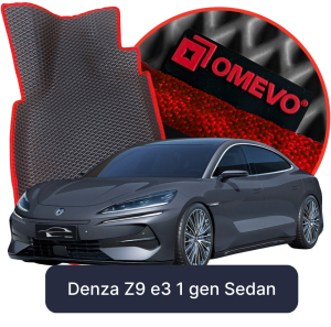 OMEVO 5D Pro Koberečky do Denza Z9 e3 1 gen Sedan (2024-2025)