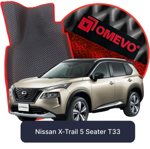 OMEVO 5D Pro Autokoberce do Nissan X-Trail 5-místný T33 4. gen SUV (2021-2025)