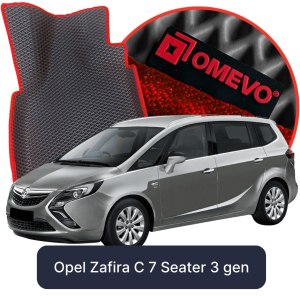 OMEVO 5D Pro Autokoberce do Opel Zafira C 7-místný 3. gen Minivan (2011-2019)