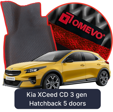 OMEVO 5D Pro Autokoberce do Kia XCeed CD 3. gen Hatchback 5 dveří (2019-2025)