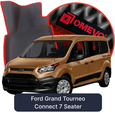EVA autokoberce OMEVO pro Ford Grand Tourneo Connect 7-místný 2. generace KombiVan (2013-2022)