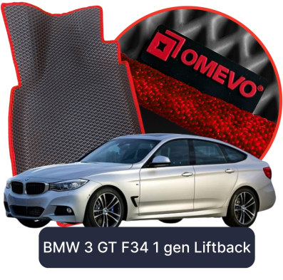 EVA autokoberce OMEVO pro BMW 3 GT F34 1 gen Liftback (2013-2021)