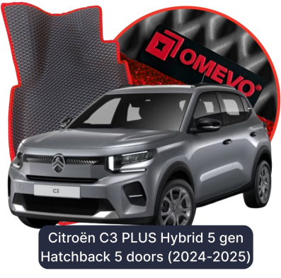 EVA autokoberce OMEVO pro Citroën C3 PLUS Hybrid 4 gen (2024-2025)
