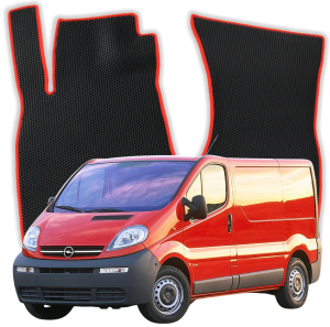 Autokoberce do Opel Vivaro 3-místný A 1 gen Minivan 3 dveře (2001-2014)