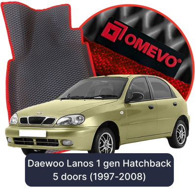 EVA autokoberce OMEVO pro Daewoo Lanos 1 gen hatchback 5 dveří (1997-2008)