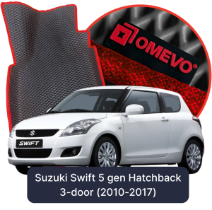 OMEVO 5D Pro Autokoberce do Suzuki Swift 5 gen Hatchback 3dveřový (2010-2017)