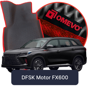 OMEVO 5D Pro Koberečky do DFSK Motor FX600 7-místný 1. gen SUV 5 dveří (2024-2025)