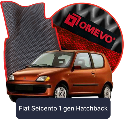 OMEVO 5D Pro Autokoberce do Fiat Seicento 1 gen Hatchback (1997-2010)