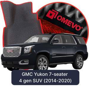 OMEVO 5D Pro Koberečky do GMC Yukon 7-místný 4 gen SUV (2014-2020)