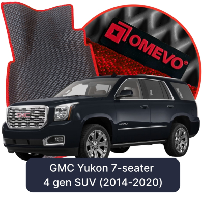 EVA autokoberce OMEVO pro GMC Yukon 7-místný 4 gen SUV (2014-2020)