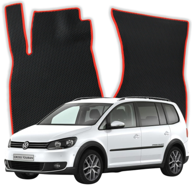 EVA koberečky do auta OMEVO pro Volkswagen Touran Cross 7-místný 1. generace Minivan (2003-2015)