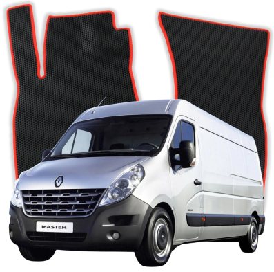 EVA autokoberce OMEVO pro Renault Master 2-místný Long cab 3 gen Van (2010-2023)