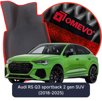 EVA autokoberce OMEVO pro Audi RS Q3 Sportback 2 gen SUV (2018-2025)
