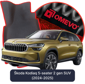 OMEVO 5D Pro Autokoberce do Škoda Kodiaq 5-místný 2 gen SUV (2024-2025)