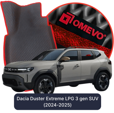 EVA autokoberce OMEVO pro Dacia Duster Extreme LPG 3 gen SUV (2024-2025)