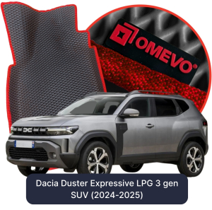 OMEVO 5D Pro Autokoberce do Dacia Duster Expressive LPG 3 gen SUV (2024-2025)