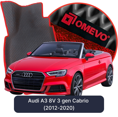 EVA autokoberce OMEVO pro Audi A3 8V 3 gen Cabrio (2012-2020)