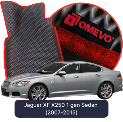 EVA autokoberce OMEVO pro Jaguar XF X250 1 gen Sedan (2007-2015)