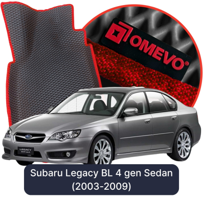 EVA autokoberce OMEVO pro Subaru Legacy BL 4 gen Sedan (2003-2009)