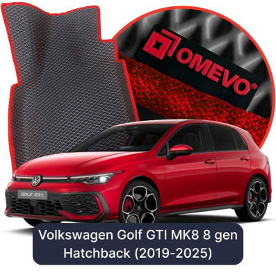 OMEVO 5D Pro Autokoberce do Volkswagen Golf GTI MK8 8 gen Hatchback 5 dveří (2019-2025)