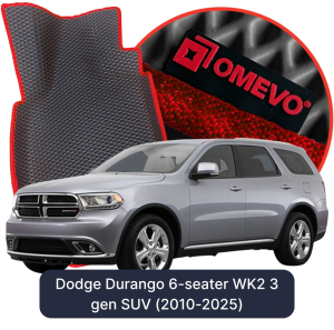 OMEVO 5D Pro Autokoberce do Dodge Durango 6-místný WK2 3 gen SUV (2010-2025)