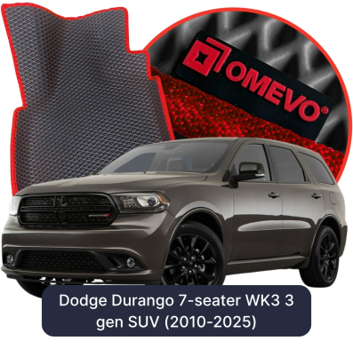 EVA autokoberce OMEVO pro Dodge Durango 7-místný WK3 3 gen SUV (2010-2025)