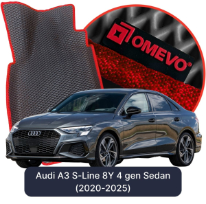 OMEVO 5D Pro Autokoberce do Audi A3 S-Line 8Y 4 gen Sedan (2020-2025)