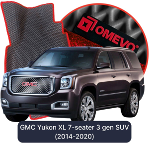 OMEVO 5D Pro Koberečky do GMC Yukon XL 7-místný 3 gen SUV (2014-2020)