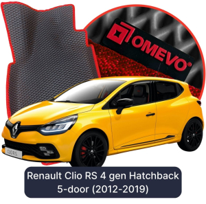 OMEVO 5D Pro Autokoberce do Renault Clio RS 4 gen Hatchback 5-dveřový (2012-2019)