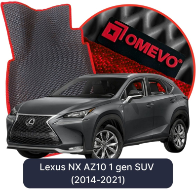 EVA autokoberce OMEVO pro Lexus NX AZ10 1. gen SUV (2014-2021)