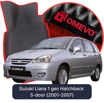 EVA autokoberce OMEVO pro Suzuki Liana 1 gen Hatchback 5dveřový (2001-2007)
