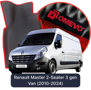 OMEVO 5D Pro Autokoberce do Renault Master 2-místný 3 gen Van (2010-2024)