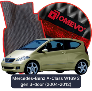 OMEVO 5D Pro Autokoberce do Mercedes-Benz A-Class W169 2 gen Hatchback 3dveřový (2004-2012)