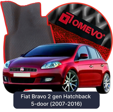 EVA autokoberce OMEVO pro Fiat Bravo 2 gen Hatchback 5-dverový (2007-2016)