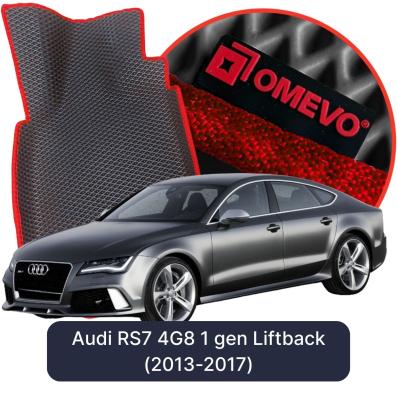 EVA autokoberce OMEVO pro Audi RS7 4G8 1 gen Liftback (2013-2017)