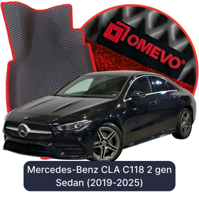 EVA autokoberce OMEVO pro Mercedes-Benz CLA C118 2 gen Sedan (2019-2025)