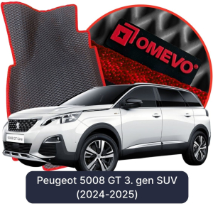 OMEVO 5D Pro Autokoberce do Peugeot 5008 GT 3. gen SUV (2024-2025)