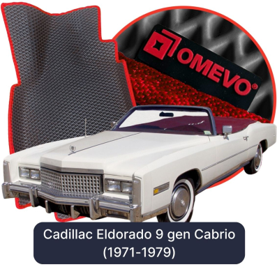 EVA autokoberce OMEVO pro Cadillac Eldorado 9 gen Cabrio (1971-1979)